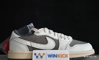 PS Jordan 1 Scott Air Low x Mocha' OG (Kids!)Travis 'Reverse 0517